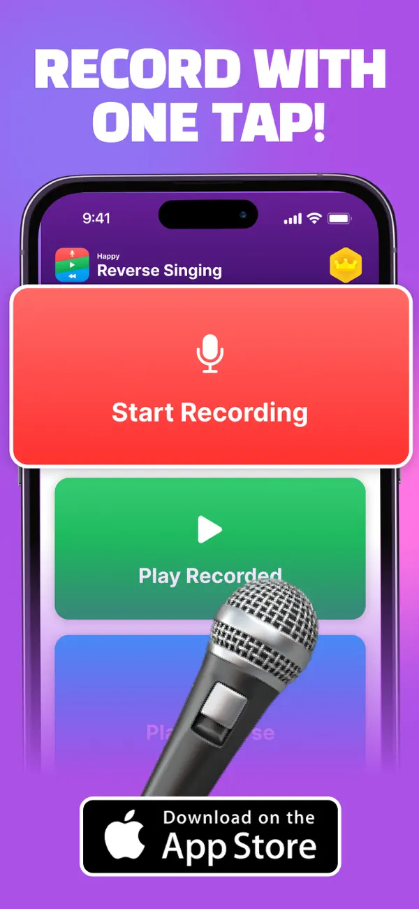 Happy: record with one tap